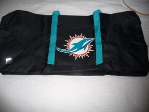 New Miami Dolphins Season Member XL Duffle black bag - Picture 1 of 7