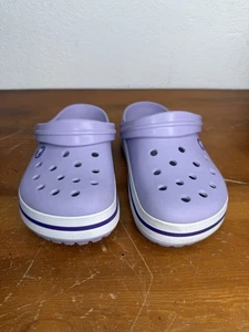 Crocs Crocband J5 Water Friendly Sandals - Orchid Purple Used - Picture 1 of 10