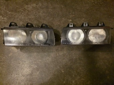 1995 OEM BMW E36 M3 Coupe Headlight Halogen Pair - US Spec - Изображение 1 из 4