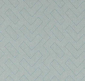 Manuel Canovas Outdoor Modern Basketweave Fabric- Lombok / Ciel 2.85 yd M4063-02 - Picture 1 of 2