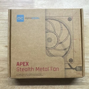 Ventilador de caja Alphacool Apex Stealth 120 mm 3000 RPM - negro mate - Imagen 1 de 2