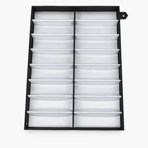 16 Slot Glasses Display Case Sunglasses Storage Box Organizer Eyewear Holder - Picture 1 of 1