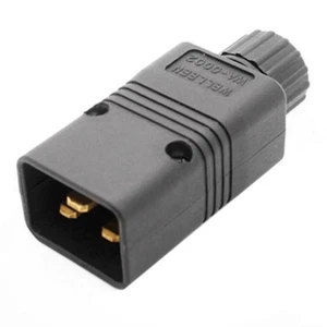   IEC Male C20 Plug  Cord Cable Plug Rewirable 16A / 250V Useful R2K19501 - Bild 1 von 6