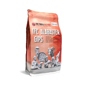 1kg TFC Alabastergips naturweiss feinster Modellgips Modelliergips Gips 2:1  - Bild 1 von 3