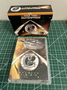 Star Trek: Enterprise The Full Journey Season 1-4 Blu-Ray Box Set Good Condition - Picture 1 of 6