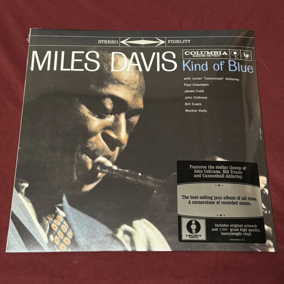 Miles Davis - Kind of Blue Vinyl LP 180 Gram - 2010 Legacy Reissue John Coltrane - Image 1 of 4