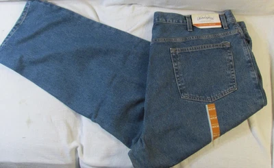 Pantalones de mezclilla Faded Glory para hombre talla 46/30 100 % algodón azul "nuevos con etiqueta" Foto 1 de 4