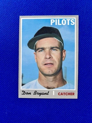1970 Topps #473 Don Bryant Seattle Pilots High-end NM               B70#473A1 - Image 1 of 2