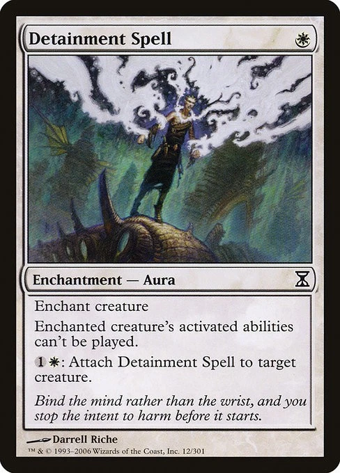 Detainment Spell 1x FOIL TSP MTG Time Spiral Common MINT white - Image 1 of 1