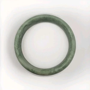 Green Untreated Aventurine Bangle 16mm 60g Beautiful! - Picture 1 of 5