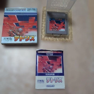 Nintendo Game Boy Tetris DMG-TRA Japan Version Complete Boxed Tested - Image 1 of 2