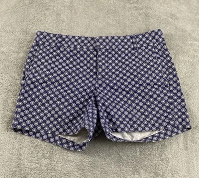 Camisas Chinas para Mujer Banana Republic Talla 2 Azul Blanco Floral Informales C18 Foto 1 de 4