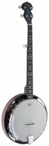 Stagg Model BJW24 DL Deluxe 5-String Western Banjo with Mahogany Resonator - Picture 1 of 1