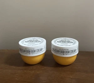2 x Sol de Janeiro Brazilian Bum Bum Creams 25ml Travel Sizes - New - Picture 1 of 2