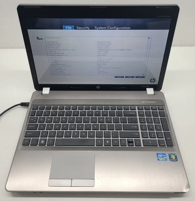 Portátil HP ProBook 4530s Intel i3-2350M 4 GB Ram SIN HD/OS (FL) Foto 1 de 4