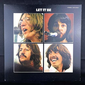 The Beatles Let It Be vinyl record LP Japan Import British Rock 60s Pop, NM M- - Picture 1 of 7