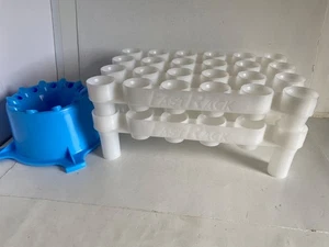 FastRack Asciugabottiglie Confezione da 2 e Set Asciugatrice Aqua Stakka Carboy - Foto 1 di 5