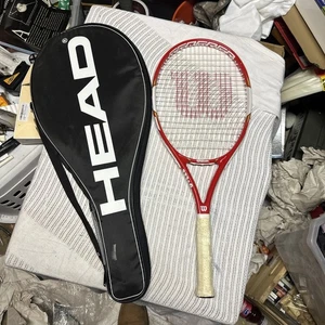 Wilson Federer Team 105 Tennisschläger 105 mit Headbag 3 3/8 - Bild 1 von 2