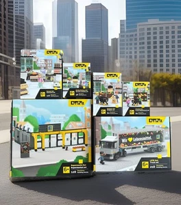 🛒EDEKA💛BLOCKZ,KOMPLETTset By Boost,NEU,OVP,LKW,Supermarkt,Lego Kompatibel✅ - Bild 1 von 2
