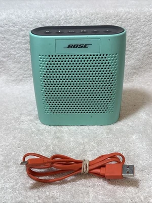 Bose Soundlink Color 415859 Portable Bluetooth Speaker - Mint Green - Working - Image 1 of 4