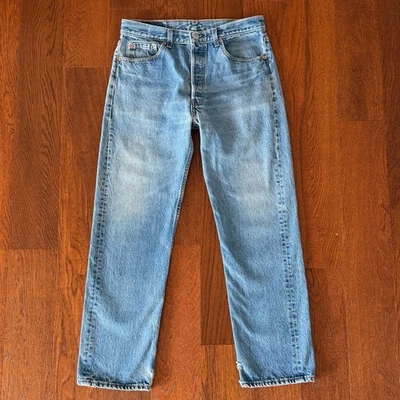 Levi’s 501 vintage marcado 34x30 medidas reales 32x28 hecho en EE. UU. Foto 1 de 4
