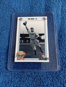 Paul Waner Brooklyn & Los Angeles Dodgers 1990 Target Card #831 Rare SGA - Picture 1 of 2