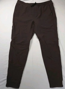 UNRL Athletic Pants Men's Walnut BROWN XL Drawstring New with Tags - Picture 1 of 8