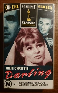 Darling (1965) - 1990s Australian VHS Tape, CEL, PAL / Julie Christie - Picture 1 of 4