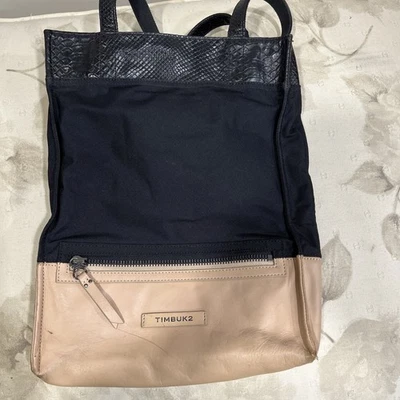 Timbuk2 Canvas /Leather Tote, Travel, Shoulder Bag, Durable- Multi Pocket - Image 1 of 4