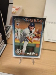2024 Topps Series 1 #308 Reese Olson Rookie RC Detroit Tigers Baseball Card - Bild 1 von 1