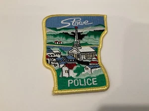 State Shaped Scenic Stowe Police State Vermont VT - Picture 1 of 1