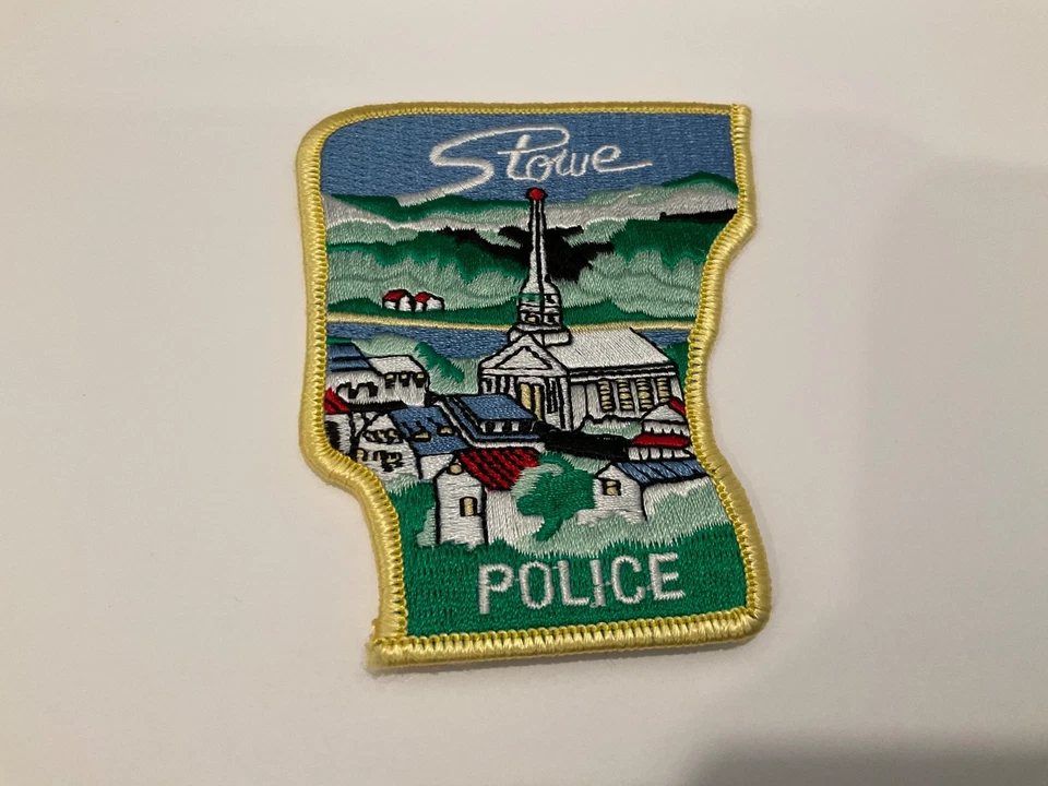 State Shaped Scenic Stowe Police State Vermont VT - Image 1 of 1