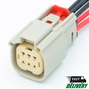 Conector eléctrico 6 pines. Mujer. Impermeable. 20173F - Imagen 1 de 5