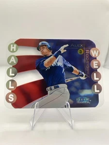Alex Rodriguez 2000 Fleer Tradition #2HW Halls Well TP Mariners - Picture 1 of 2