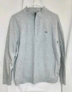 Travis Matthews 1/4 Zip Pullover Jacket Men's Size Large - J7 - Picture 1 of 4