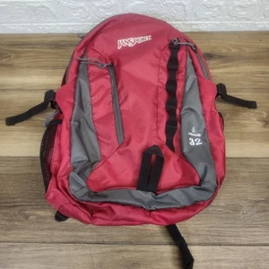 JanSport Agave 32 Rucksack rot/grau schwarz Laptoptasche Wandern Outdoor Schule - Bild 1 von 8