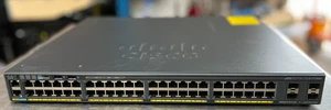 Cisco Catalyst WS-C2960X-48FPS-L  V07 48-Port (PoE+)Ethernet Switch + SFP - Picture 1 of 6