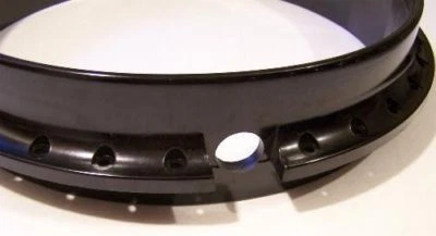 Phenolic Banjo Resonator Rim Harmony New Luthier Parts ZB3806 - Image 1 of 2