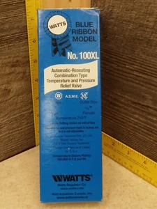 Watt Nr. 100XL Kombination Druck Temperatur Entlastungsventil 3/4 Stecker 3/4 Buchse - Bild 1 von 5