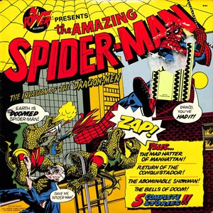 Power Records Marvel 1974, Amazing Spider-Man, Invasion Dragon-Men - Imagen 1 de 2