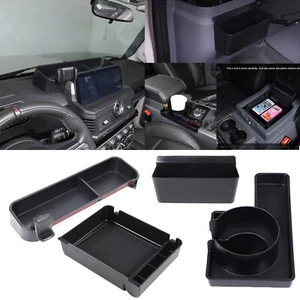 Center Front Door Storage Multifunction Box Cover Kit For Ineos Grenadier 22-24 - Picture 1 of 49