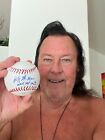 Honky Tonk Man Autographed Baseball Wwe Wcw Wwf Roh Impact