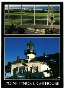 Postkarte Point Pinos Leuchtturm Pacific Grove Kalifornien - Bild 1 von 2
