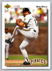 Bob Walk 1992 Upper Deck BASEBALL #619 Pittsburgh Pirates - Picture 1 of 2