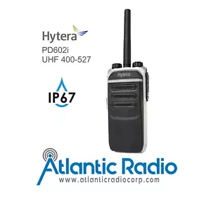 Hytera PD602i Two Way Radio - IP67 Handheld Portable - UHF (400-527MHz) - Picture 1 of 1