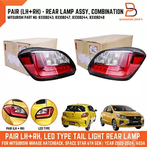 PAR DE LUCES TRASERAS LED PARA MITSUBISHI MIRAGE HATCHBACK SPACE STAR A03A - Imagen 1 de 12