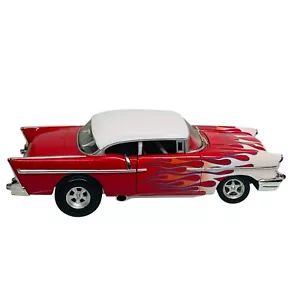 Hot Wheels American Classic Car 1957 CHEVY CUSTOM HOT ROD Diecast Model 1:18 - Picture 1 of 15