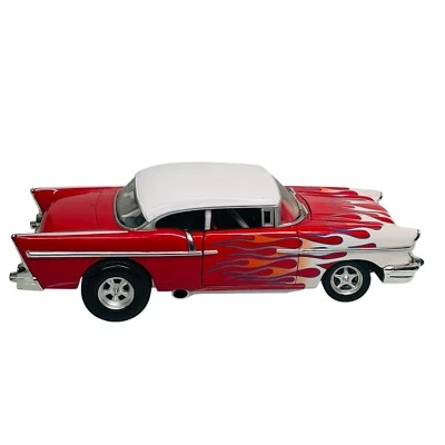 Hot Wheels American Classic Car 1957 CHEVY CUSTOM HOT ROD Diecast Model 1:18 - Image 1 of 4