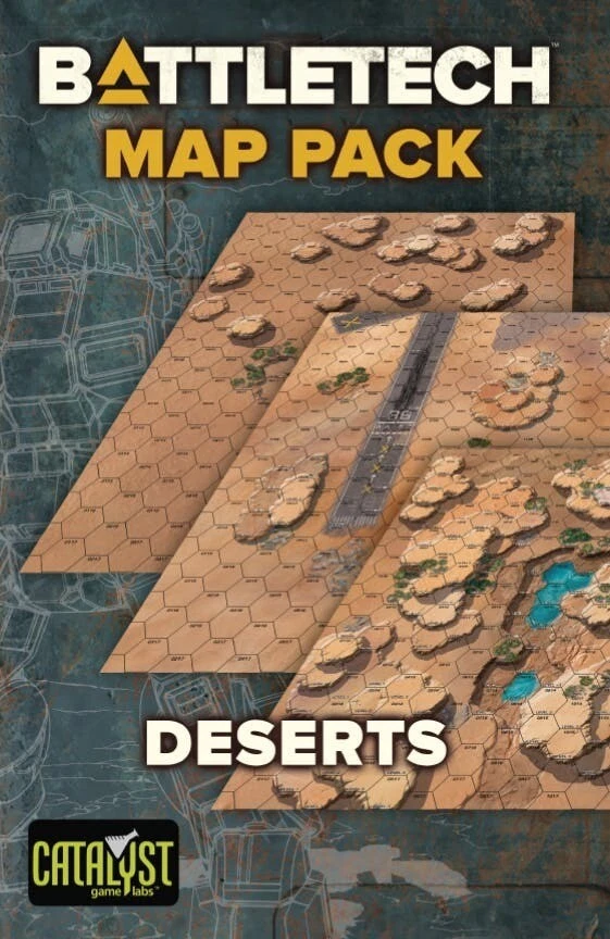 BattleTech: Map Pack - Desiertos CAT35154 Nuevo  Foto 1 de 1