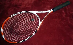 HEAD Ti RADICAL ELITE - Tennis Racket Orange Black White 4 1/4 - 2 Grip - Picture 1 of 6